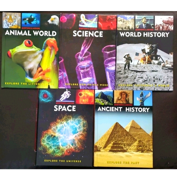 : * 5 Questions & Answers Explore Children's Educational science history animal - Picture 1 of 12